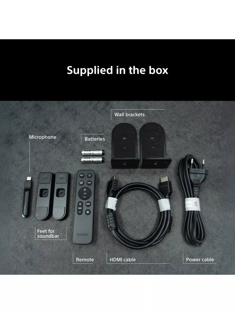 Sony HT-A8 soundbar with 360 Spatial Sound, imported from the UK