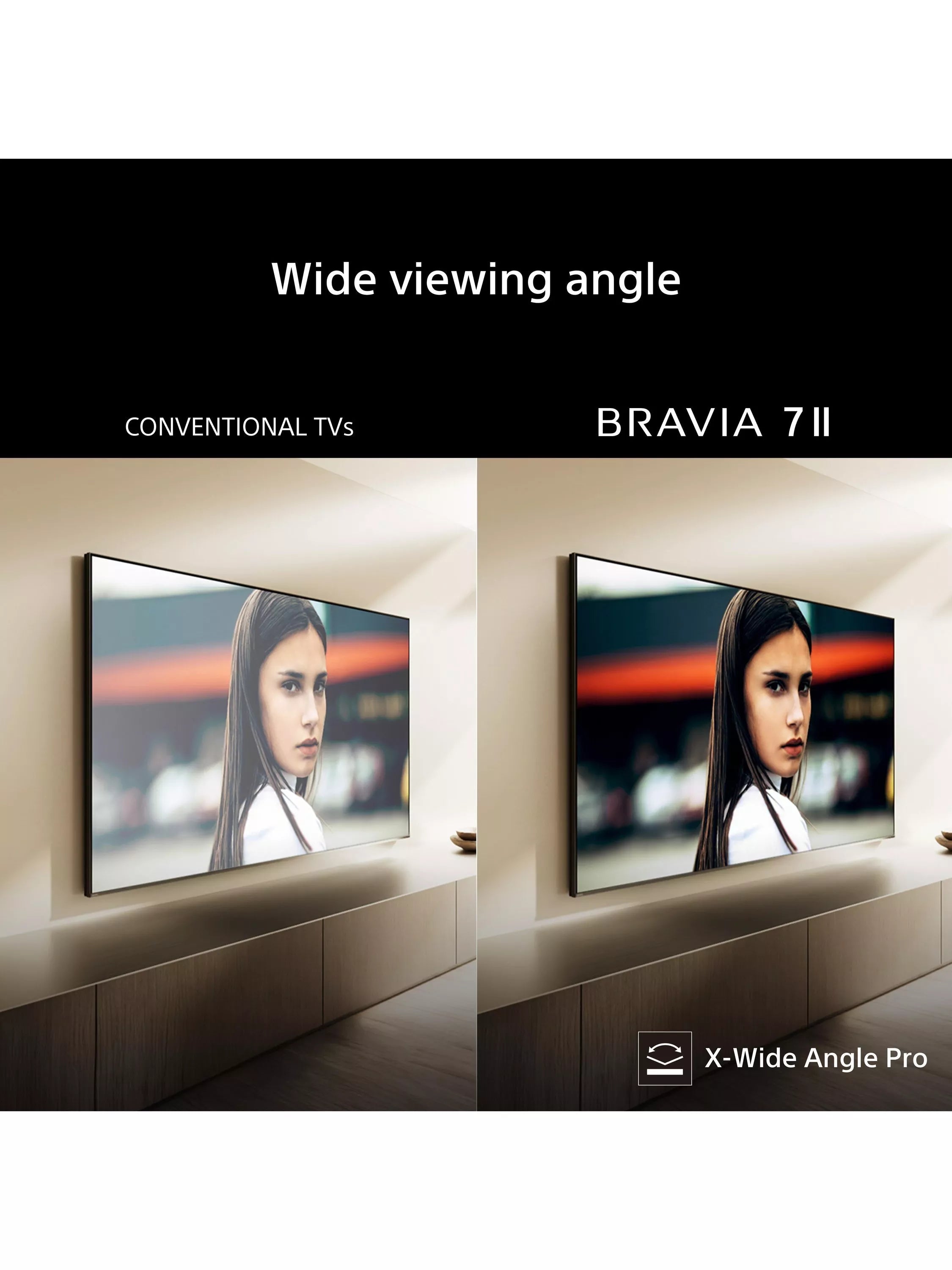 Sony Bravia 7 II TV 75 inch, imported from the UK