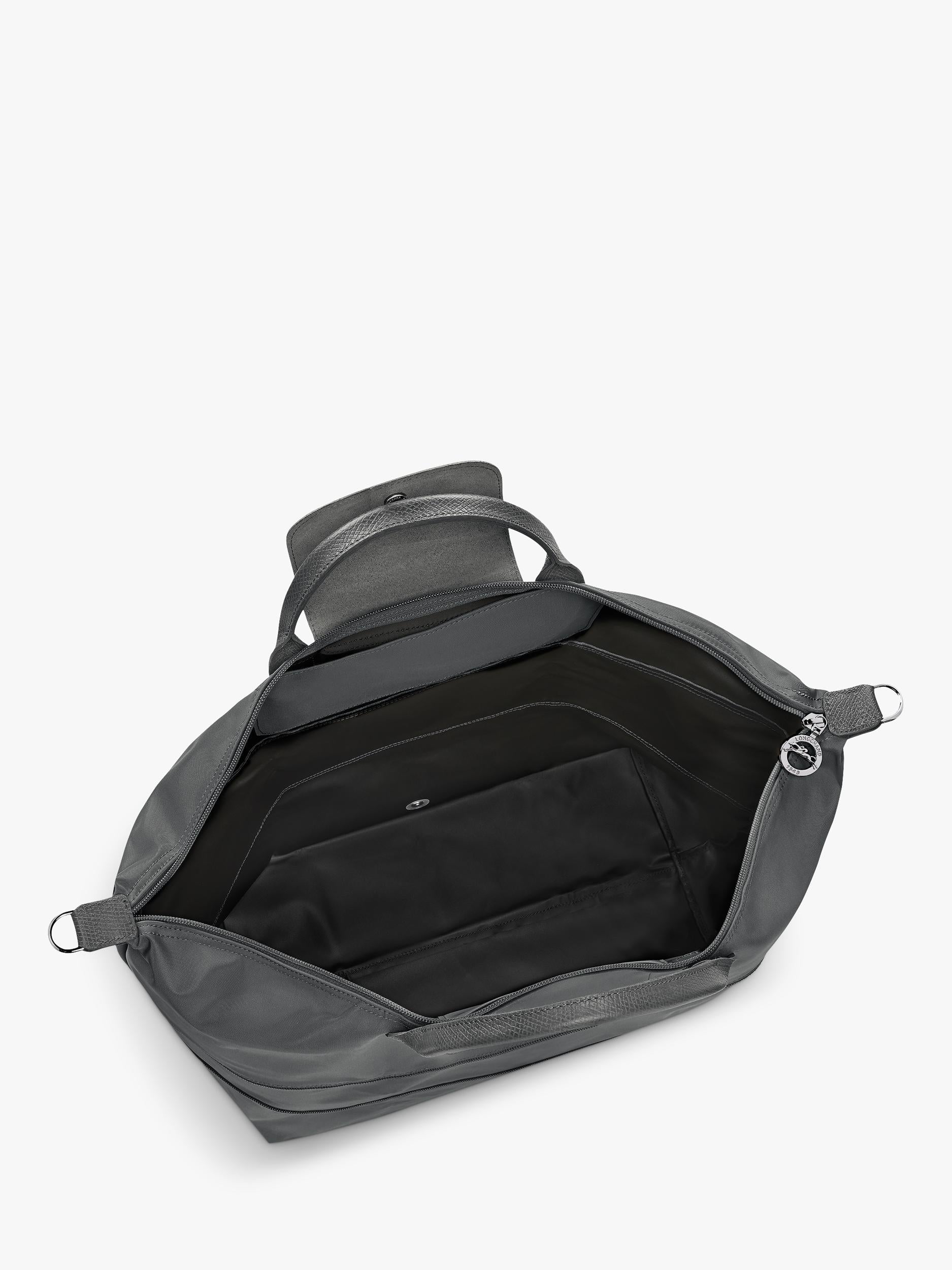 Longchamp Le Pliage expandable travel bag, imported from the UK