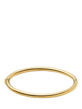 Missoma Classic Round Hinged Bangle, Gold, XS/S