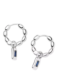 Missoma Molten Charm Hoop Earrings