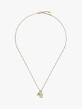 Missoma green and blue onyx pendant necklace 50cm, imported from the UK