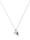 Missoma green and blue onyx pendant necklace 50cm, imported from the UK