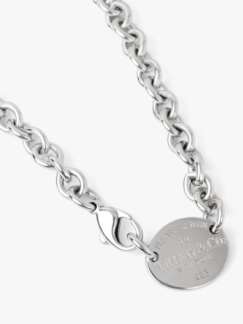 Tiffany & Co. pre-loved sterling silver return to tiffany necklace 39cm (British brand)