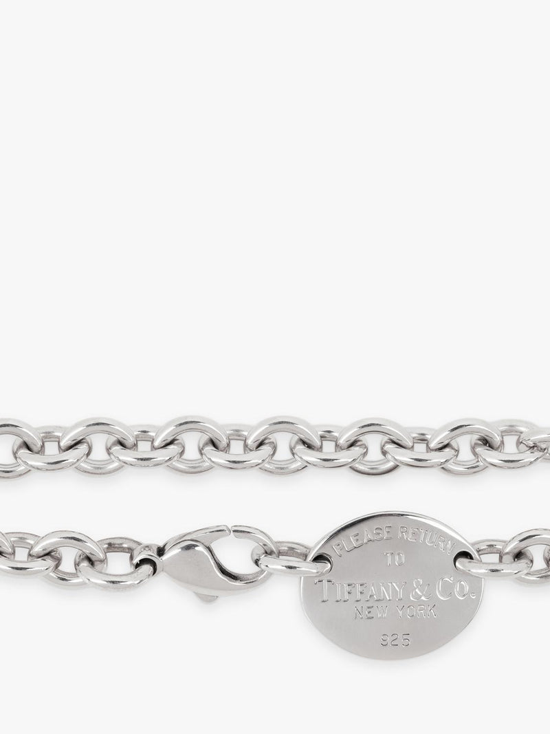 Tiffany & Co. pre-loved sterling silver return to tiffany necklace 39cm (British brand)