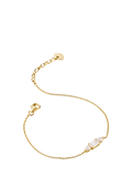 THOMAS SABO Bold Elegance zirconia bracelet yellow gold - imported from the UK