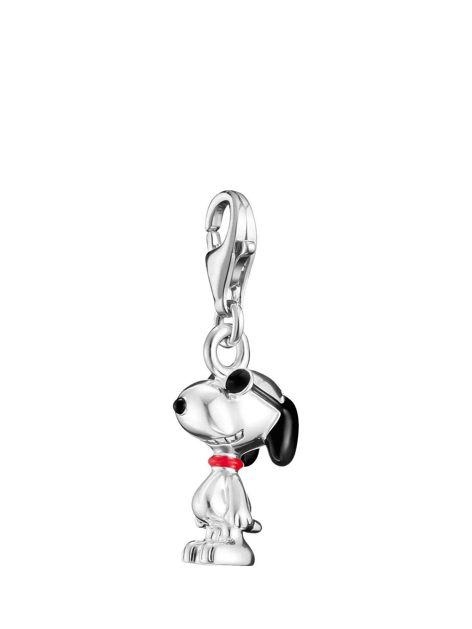 Thomas Sabo Snoopy charm pendant silver 2.2x0.9cm, UK version