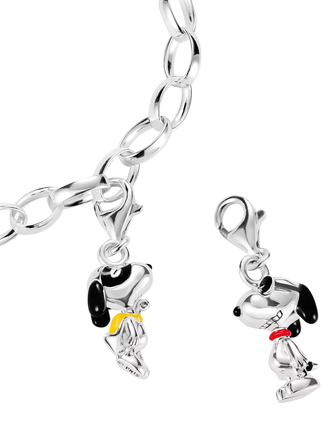 Thomas Sabo Snoopy charm pendant silver 2.2x0.9cm, UK version