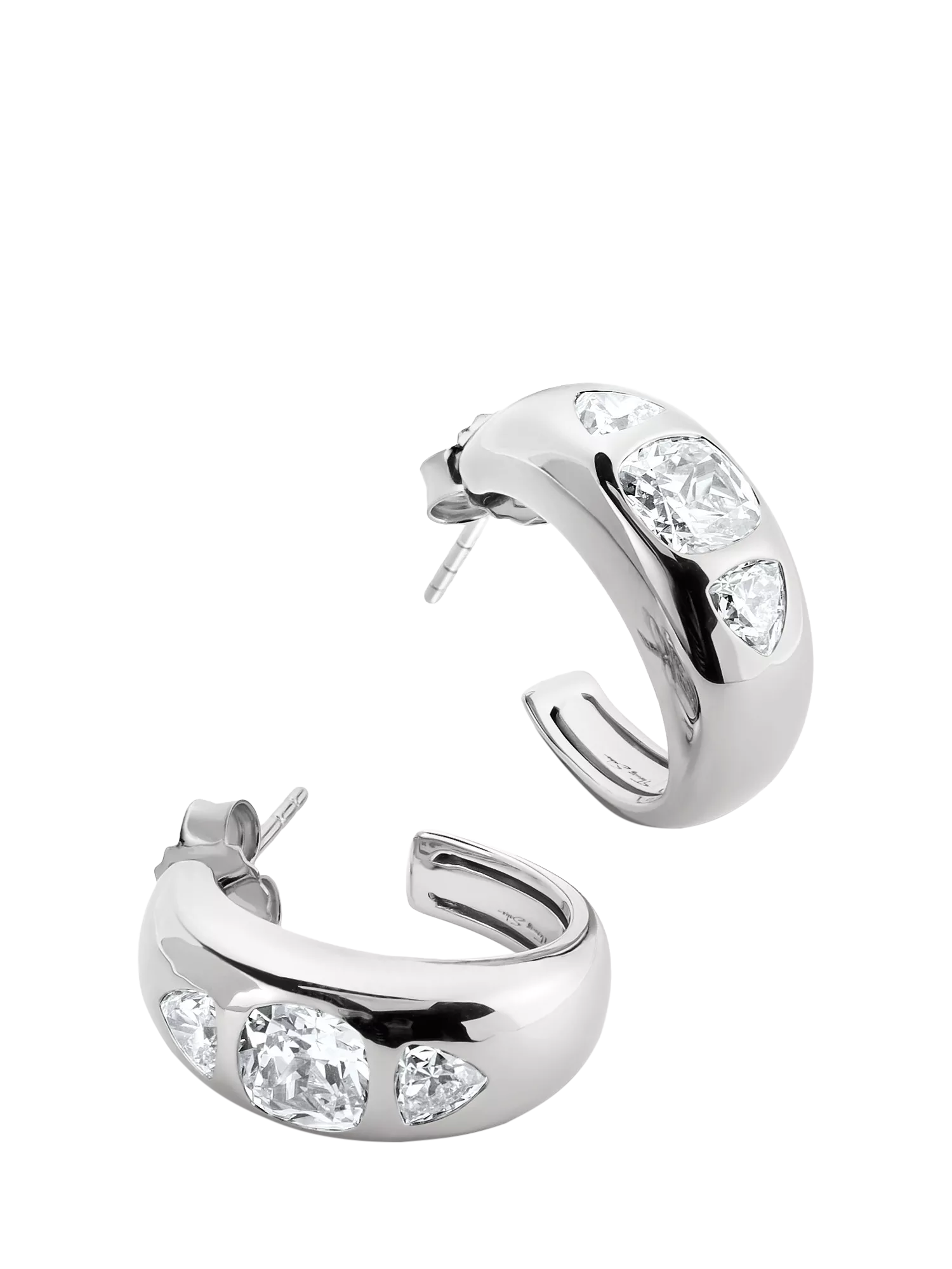 THOMAS SABO hoop earrings in recycled sterling silver (British brand)
