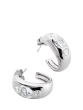 THOMAS SABO hoop earrings in recycled sterling silver (British brand)