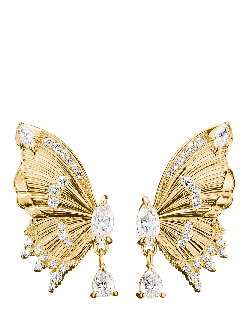 THOMAS SABO Paradise Butterfly earrings (British brand)