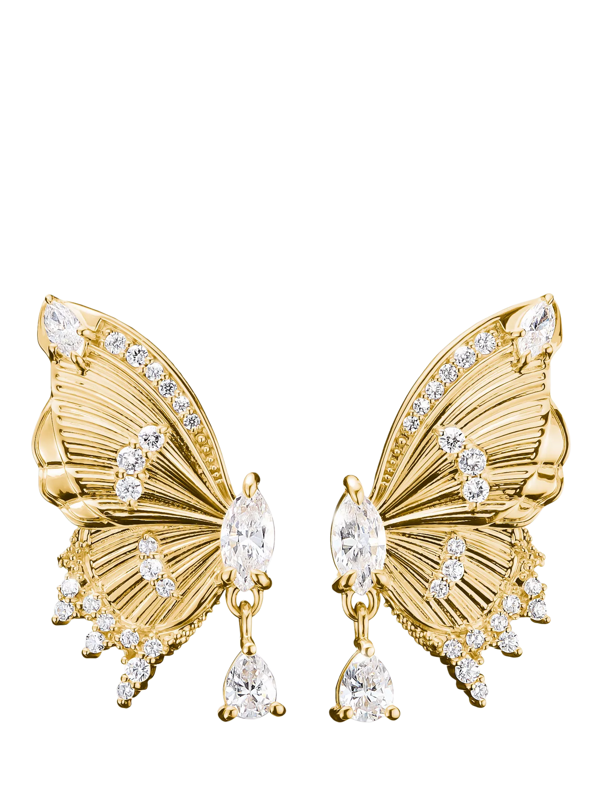 THOMAS SABO Paradise Butterfly earrings (British brand)