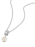 TUTTI freshwater pearl pendant necklace silver - British product