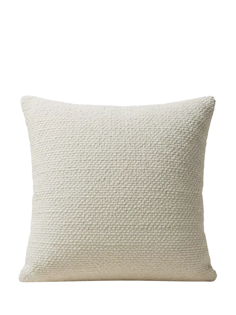 Truly Lombard boucle cushion cover ecru - imported from the UK