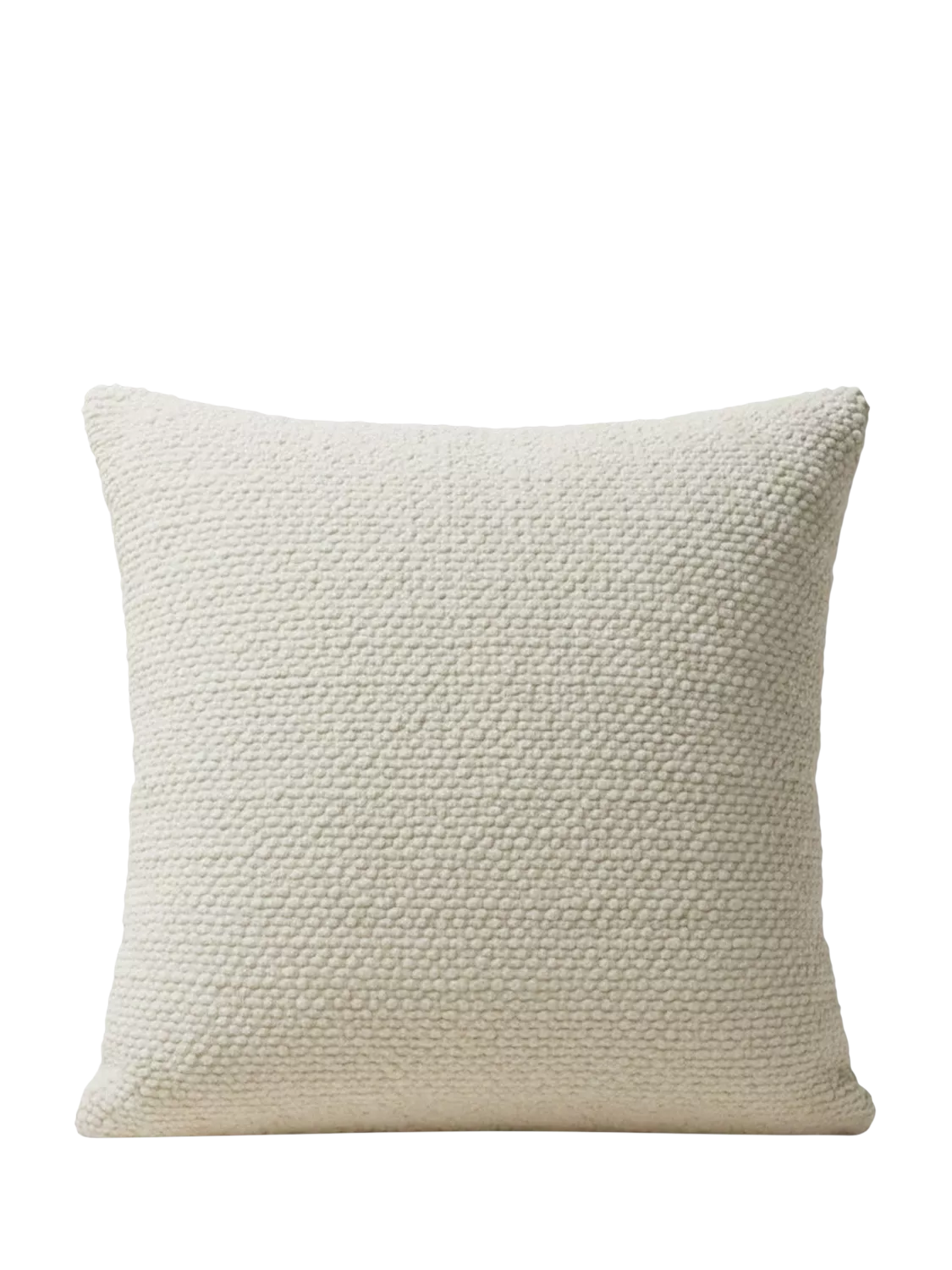 Truly Lombard boucle cushion cover ecru - imported from the UK