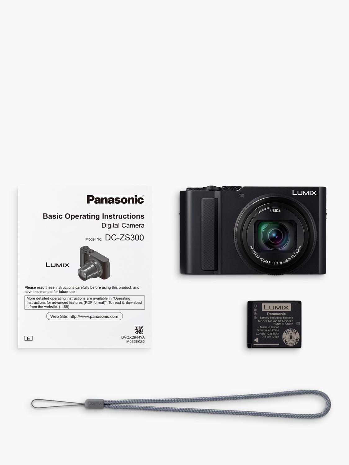 Panasonic Lumix TZ300 compact superzoom camera 20.1MP silver, imported from the UK
