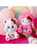 Care Bears Hello Kitty and Cheer Bear plush duo 25cm, UK version