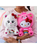 Care Bears Hello Kitty and Cheer Bear plush duo 25cm, UK version