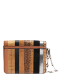 Proenza Schouler clutch bag brown striped exotic leather 19cm (British brand)