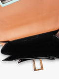 Proenza Schouler clutch bag brown striped exotic leather 19cm (British brand)
