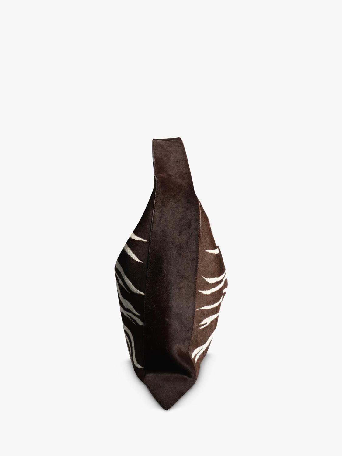 Bottega Veneta large Hop pony hair bag, imported from the UK