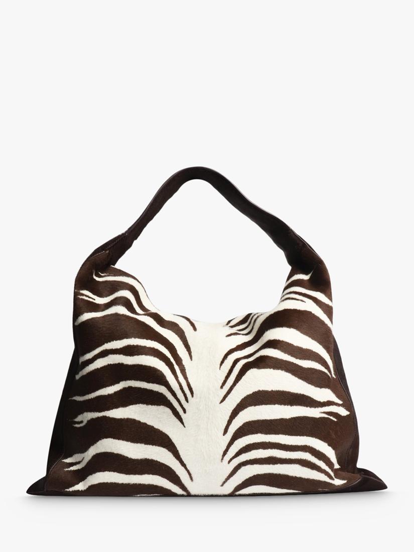 Bottega Veneta large Hop pony hair bag, imported from the UK