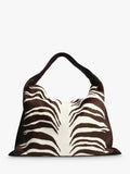 Bottega Veneta large Hop pony hair bag, imported from the UK