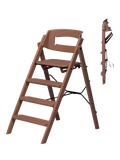 KAOS Klapp highchair Mocca Brown - British product