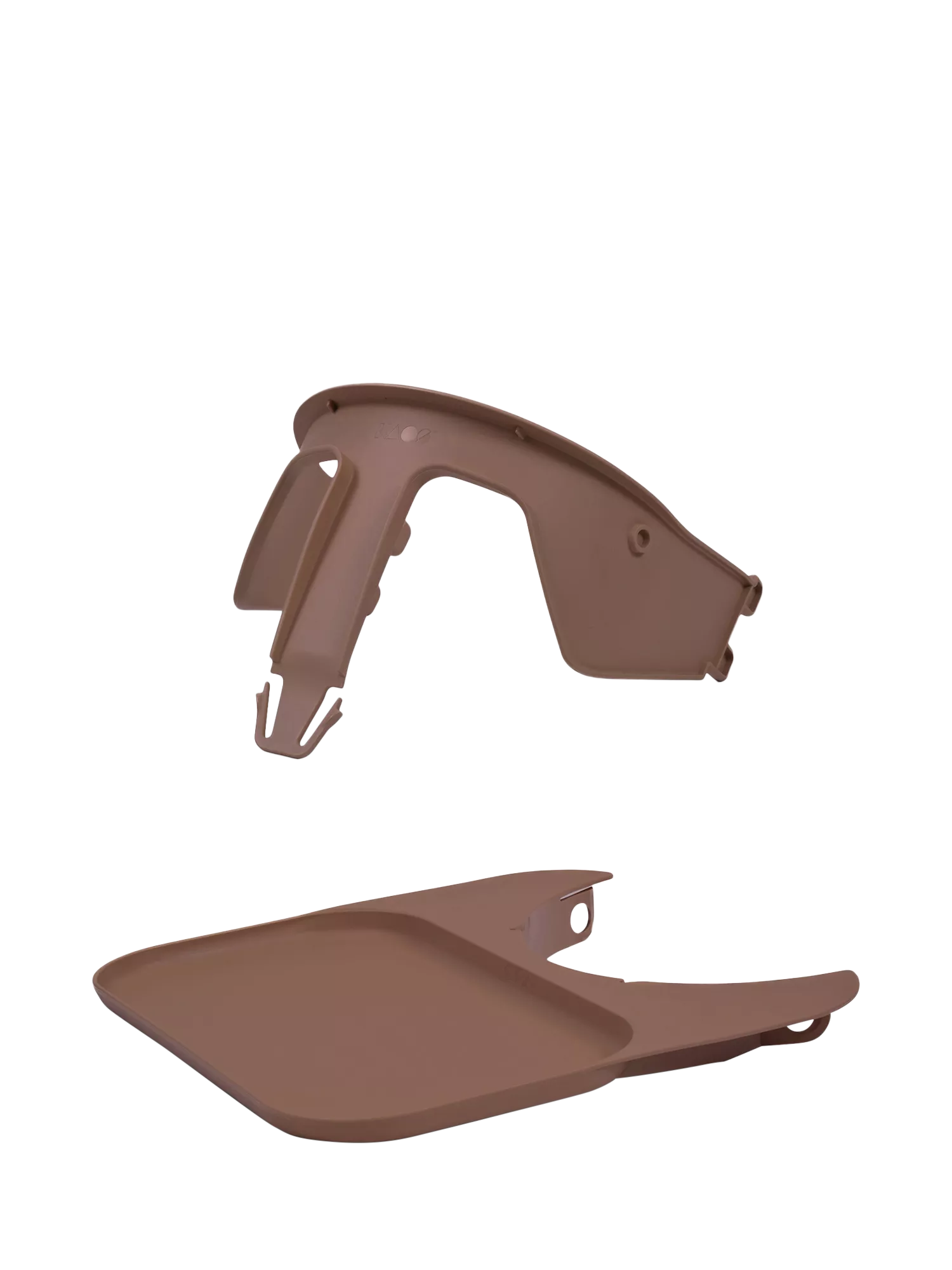 KAOS Klapp Safety Rail and Tray Mocca Brown (British brand)