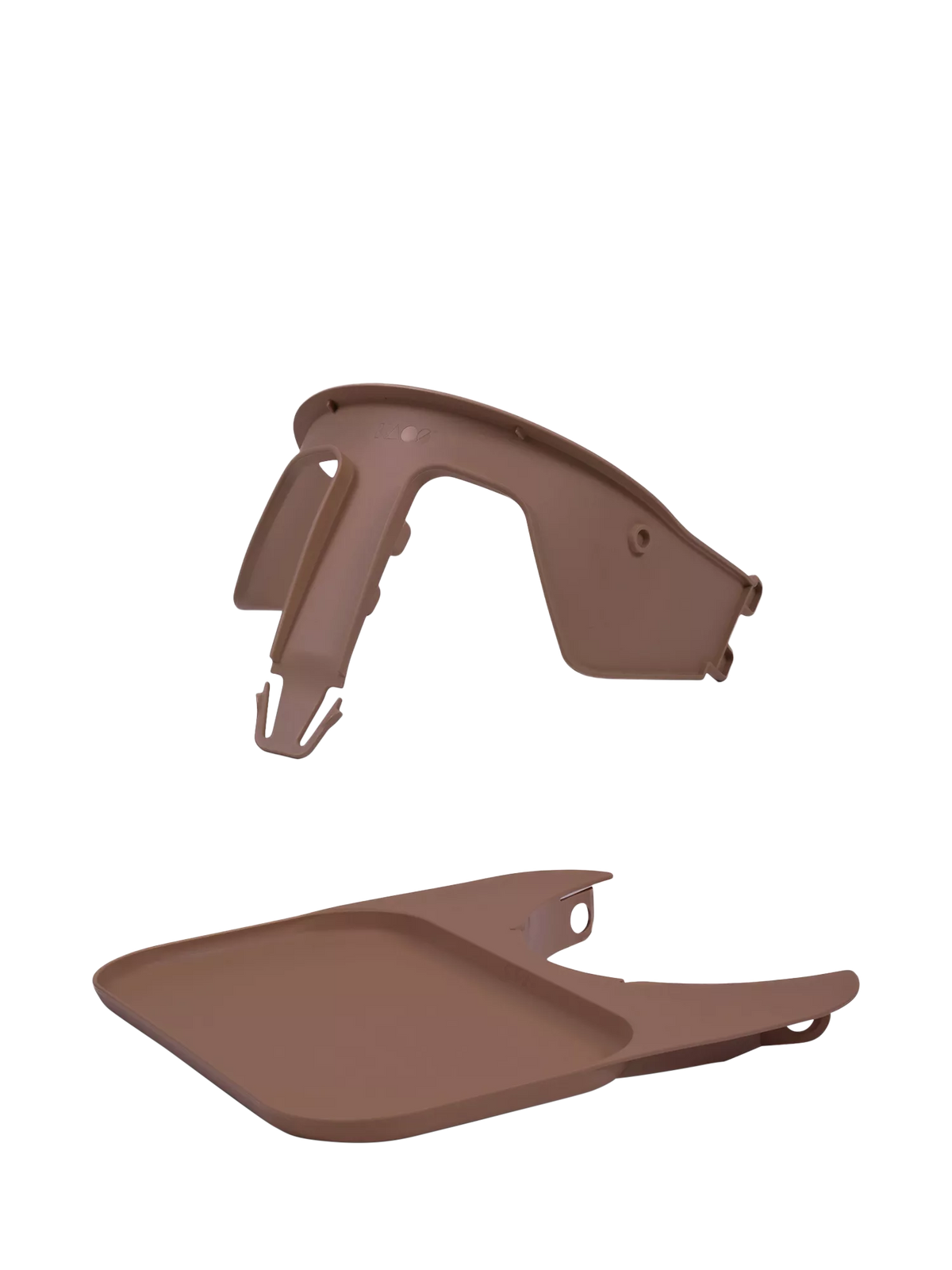 KAOS Klapp Safety Rail and Tray Mocca Brown (British brand)