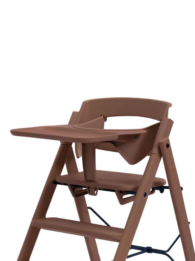 KAOS Klapp Safety Rail and Tray Mocca Brown (British brand)