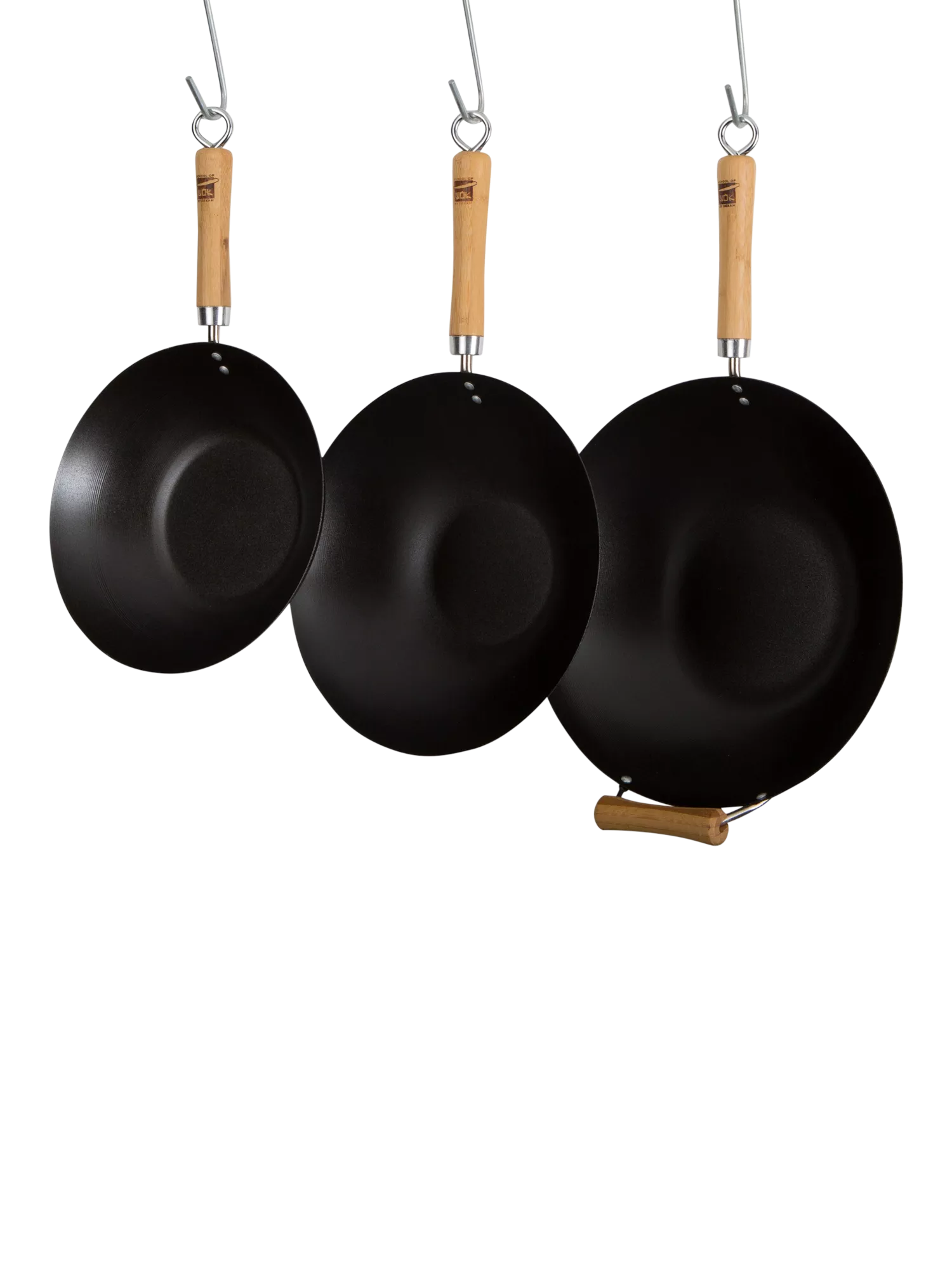 School of Wok non-stick carbon steel wok 36cm (British brand)
