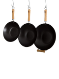 School of Wok non-stick carbon steel wok 36cm (British brand)
