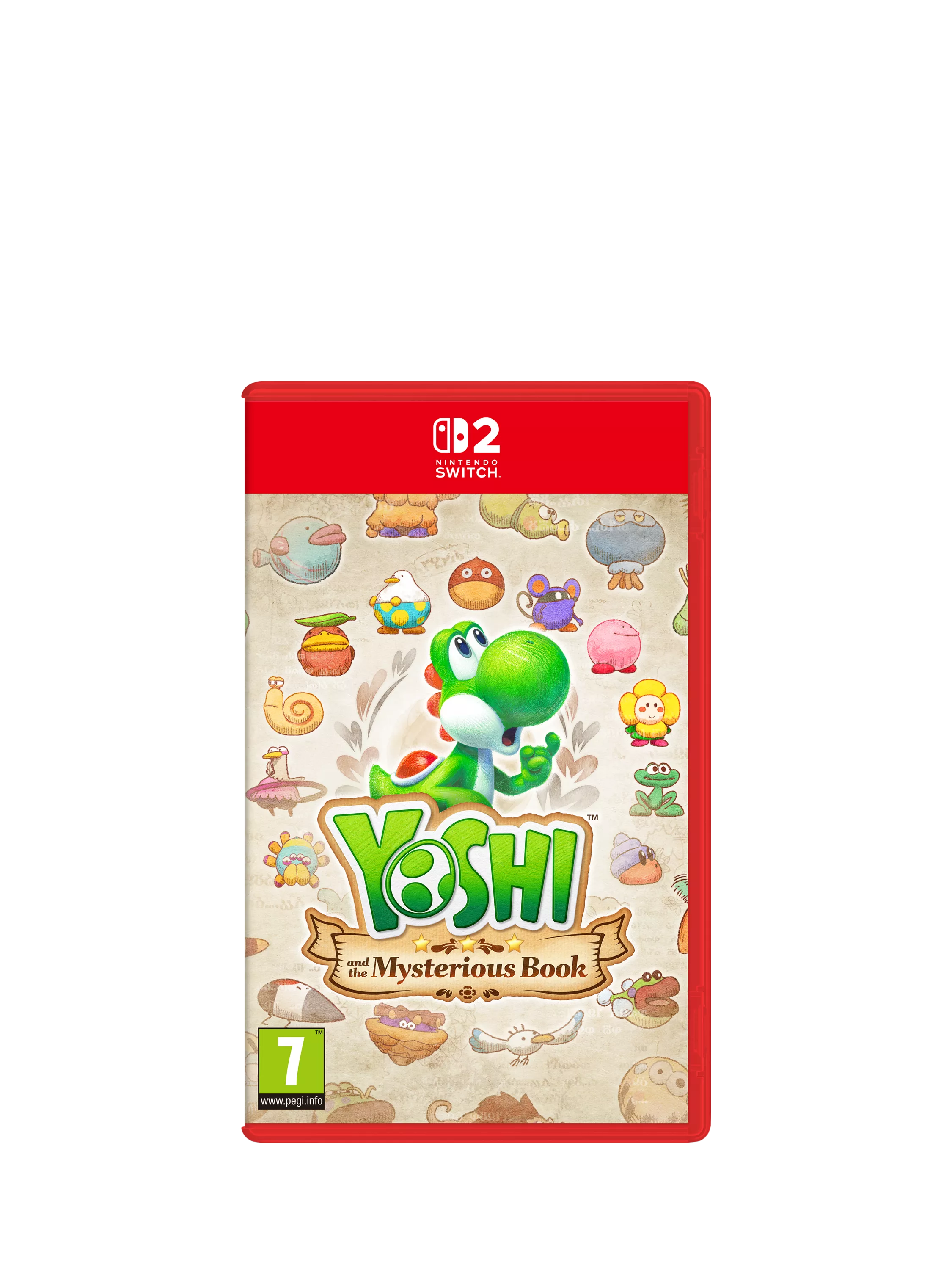 Nintendo Yoshi and the Mysterious Book Switch 2 game, imported from the UK