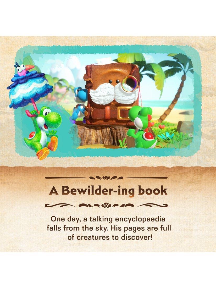 Nintendo Yoshi and the Mysterious Book Switch 2 game, imported from the UK