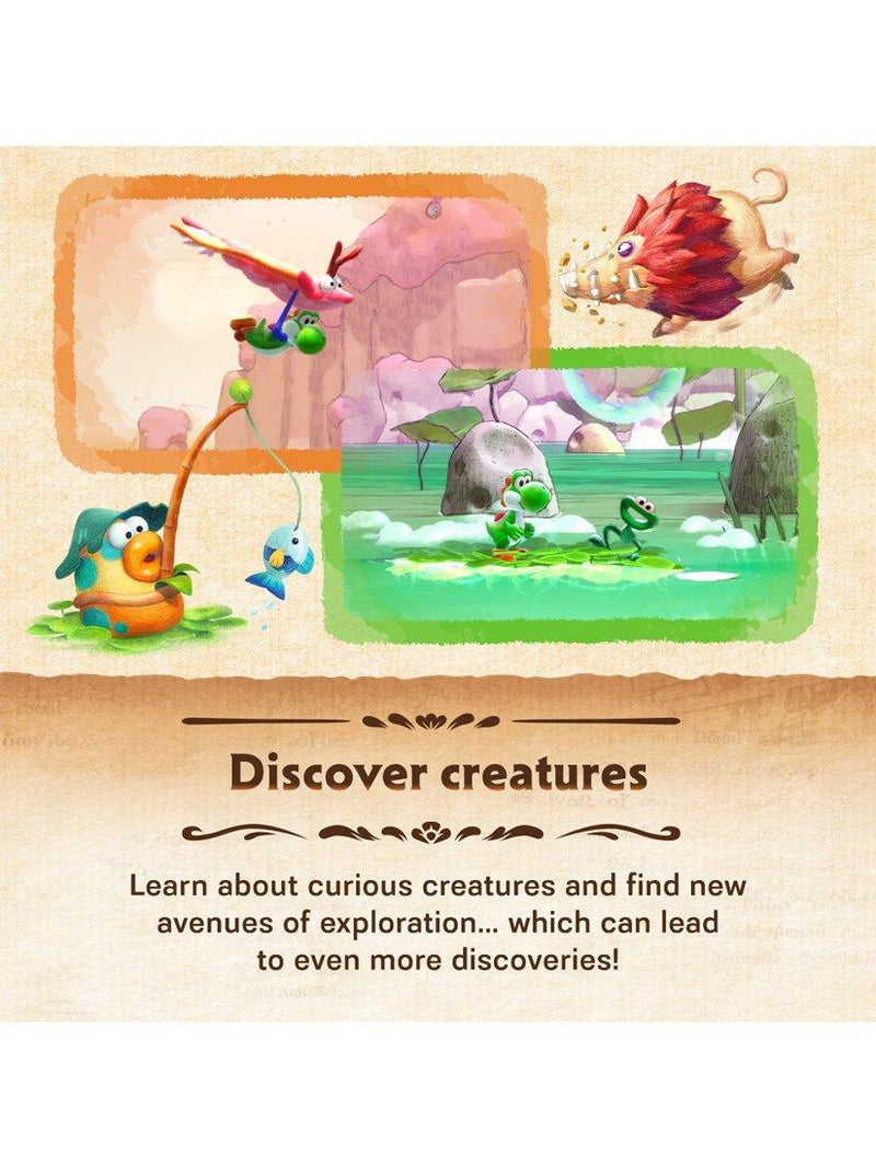 Nintendo Yoshi and the Mysterious Book Switch 2 game, imported from the UK
