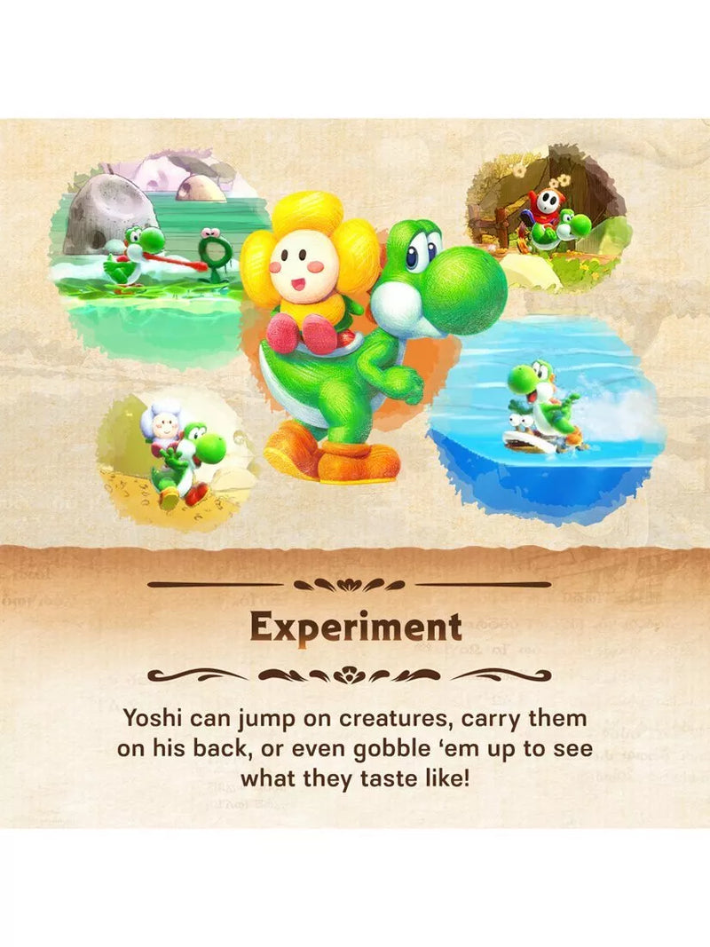 Nintendo Yoshi and the Mysterious Book Switch 2 game, imported from the UK