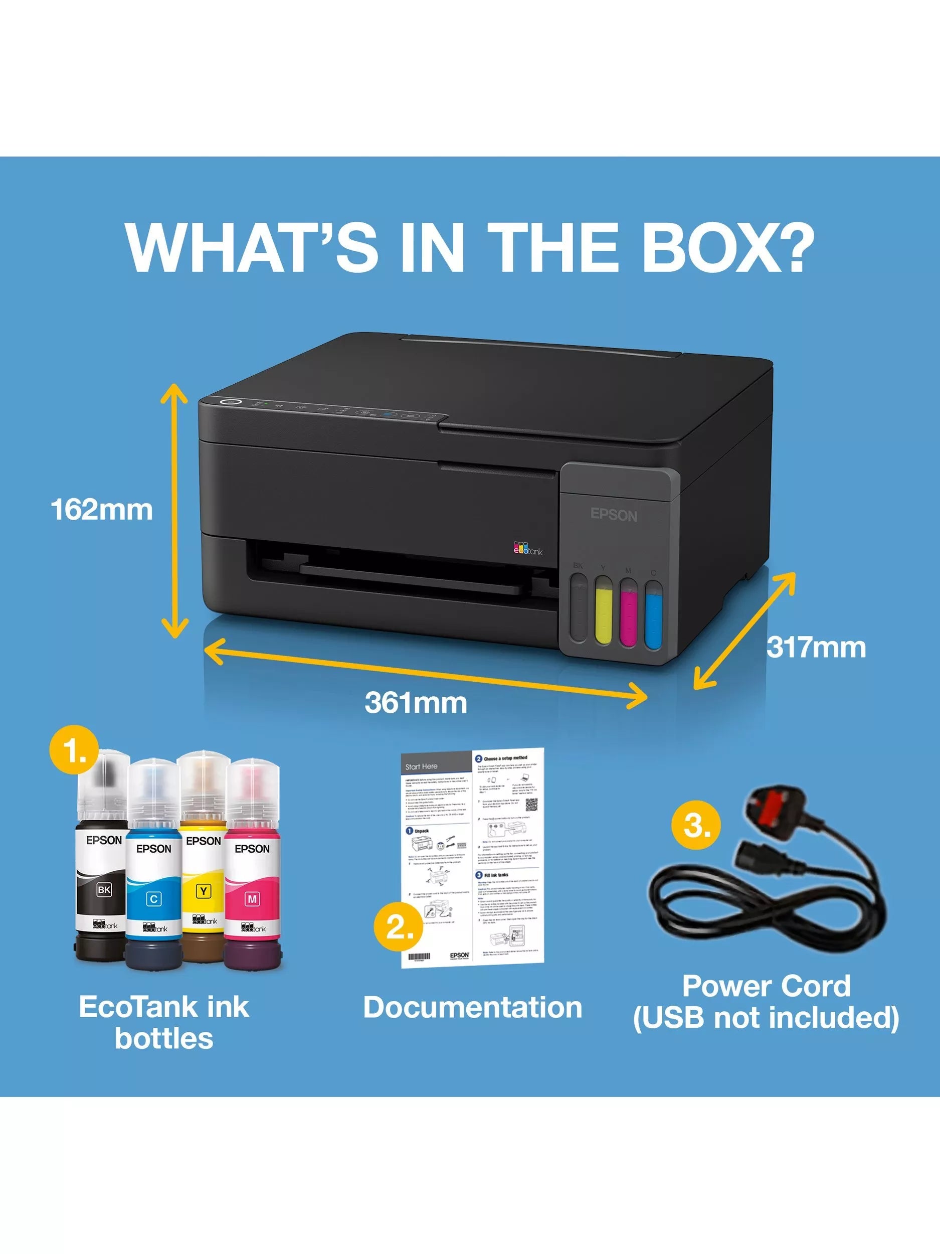 Epson EcoTank ET-2915 printer (British brand)