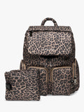 Tiba + Marl changing backpack leopard 21L - British product