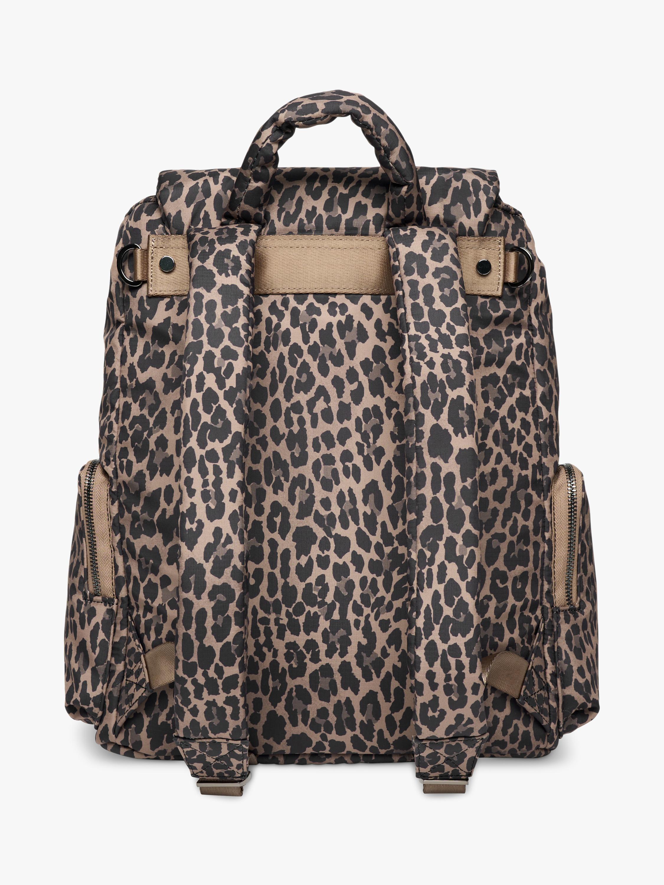 Tiba + Marl changing backpack leopard 21L - British product