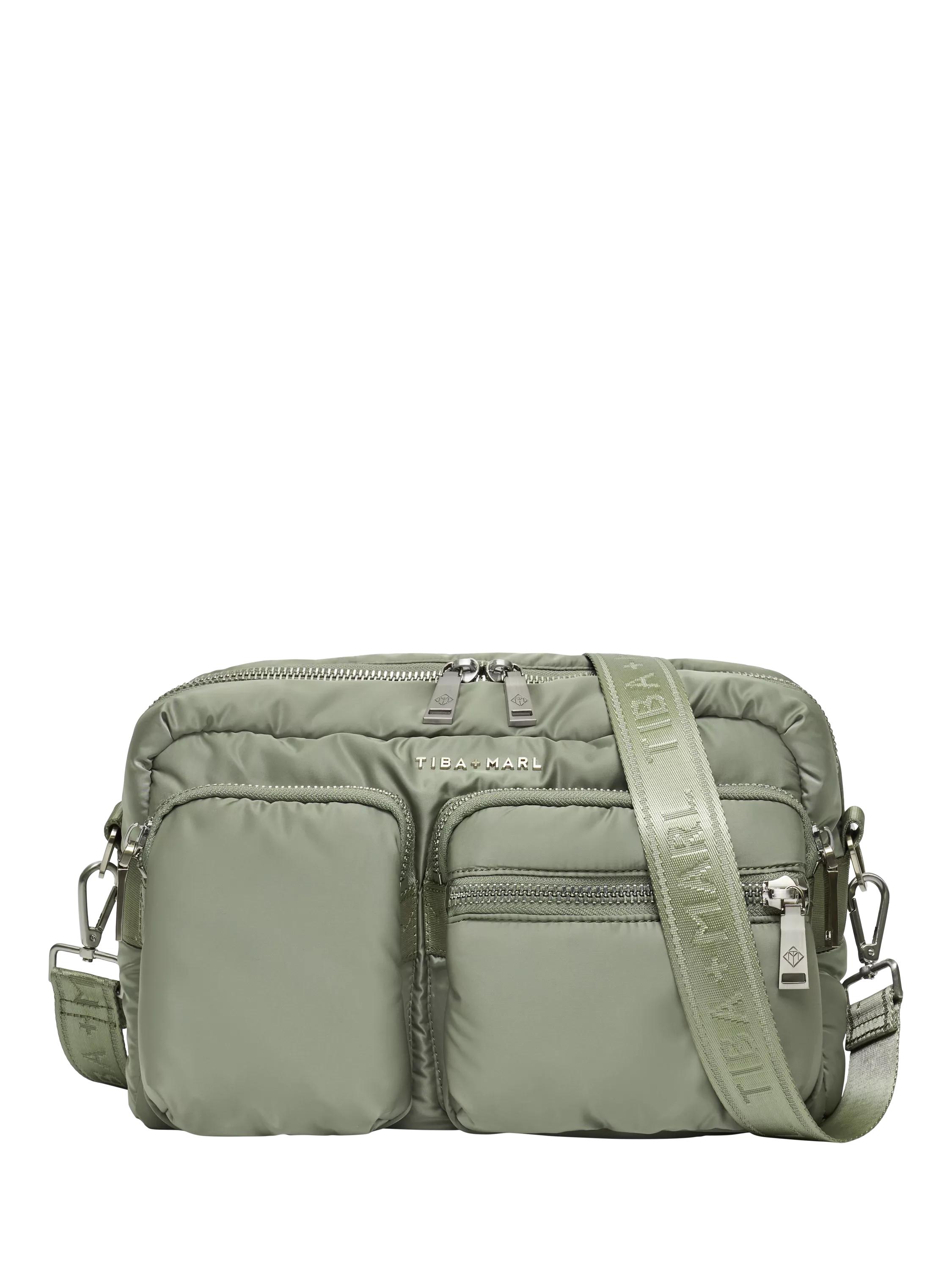 Tiba + Marl Axel stroller organiser sage - British product