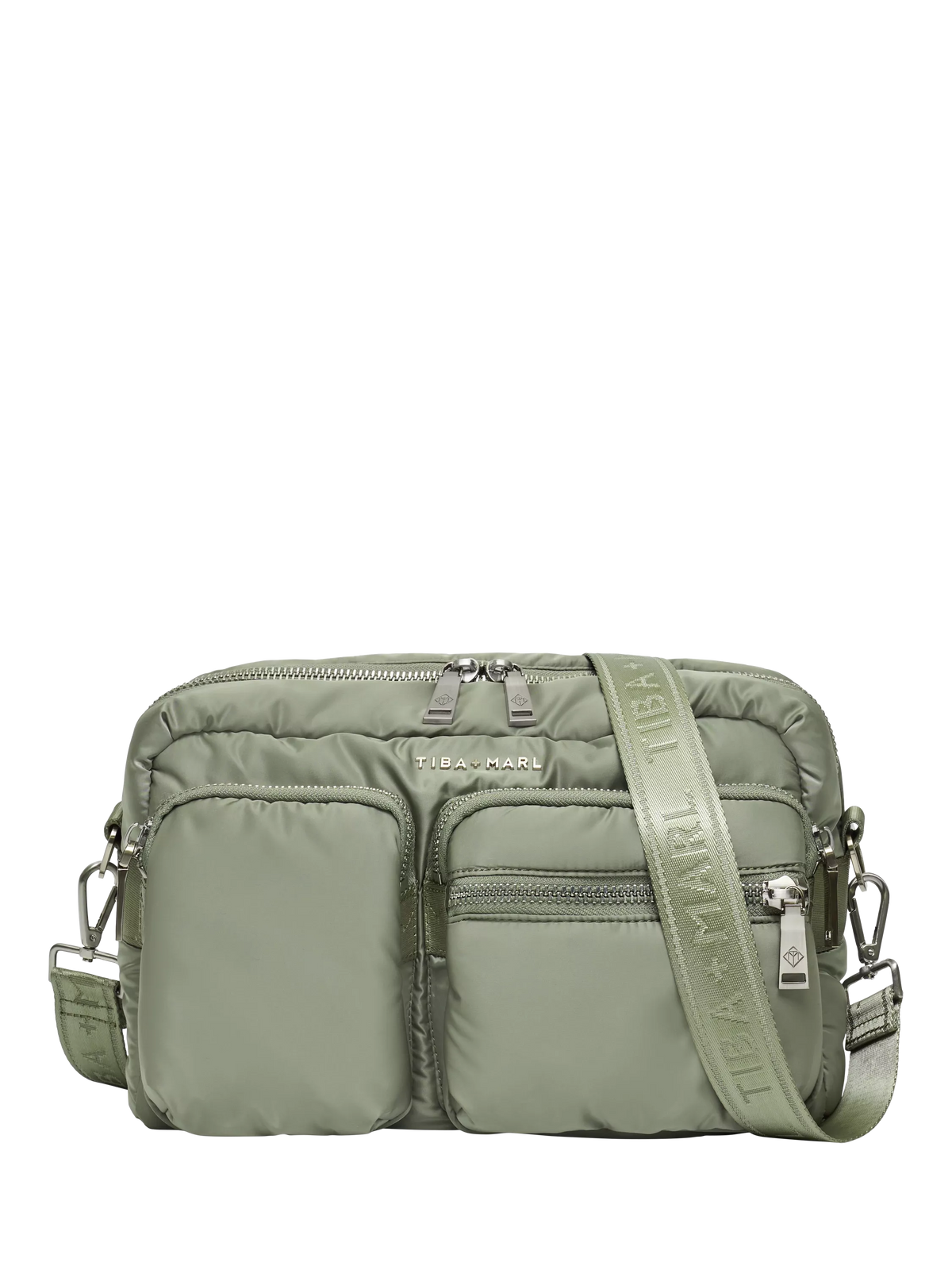 Tiba + Marl Axel stroller organiser sage - British product