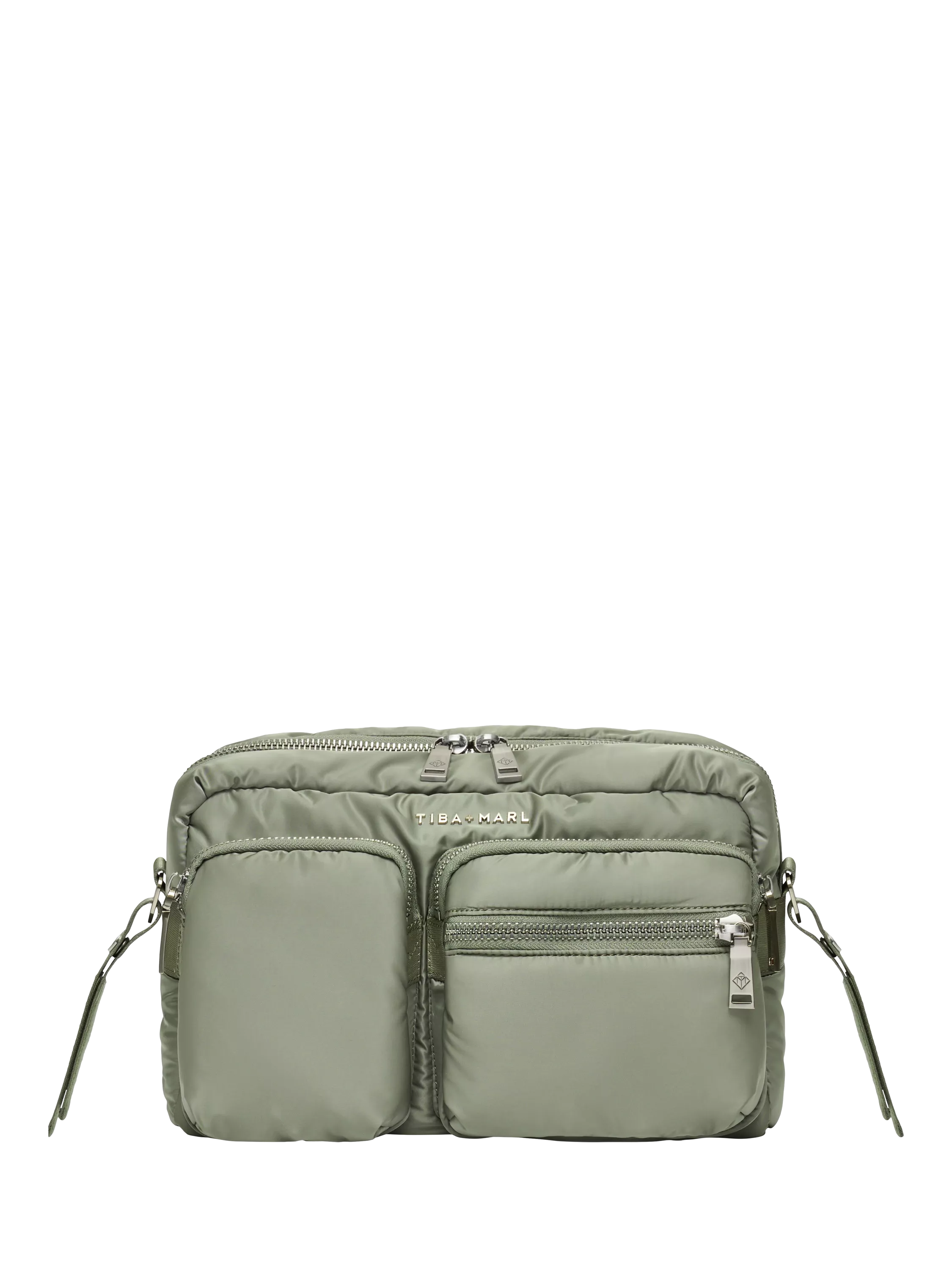 Tiba + Marl Axel stroller organiser sage - British product