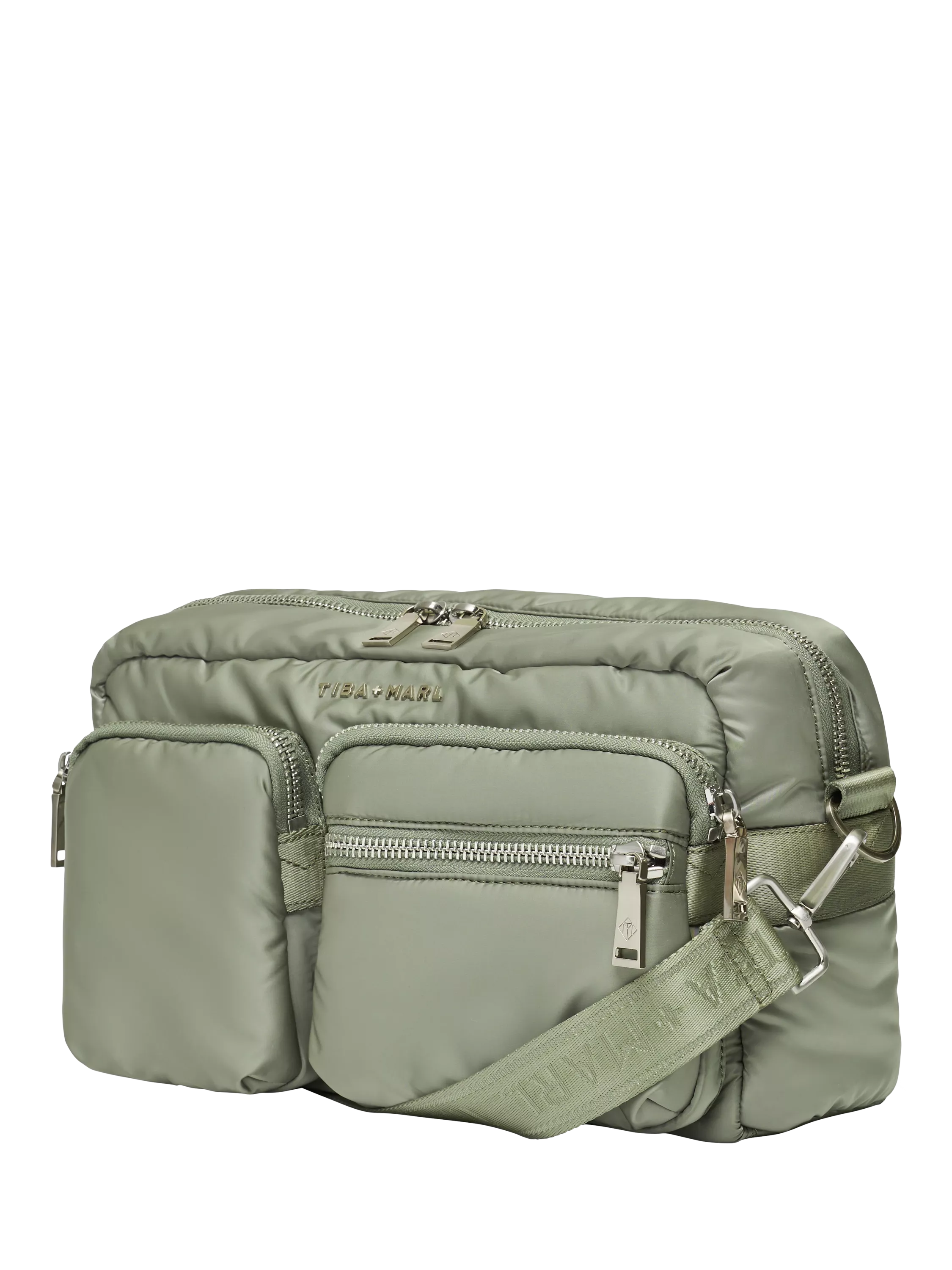 Tiba + Marl Axel stroller organiser sage - British product