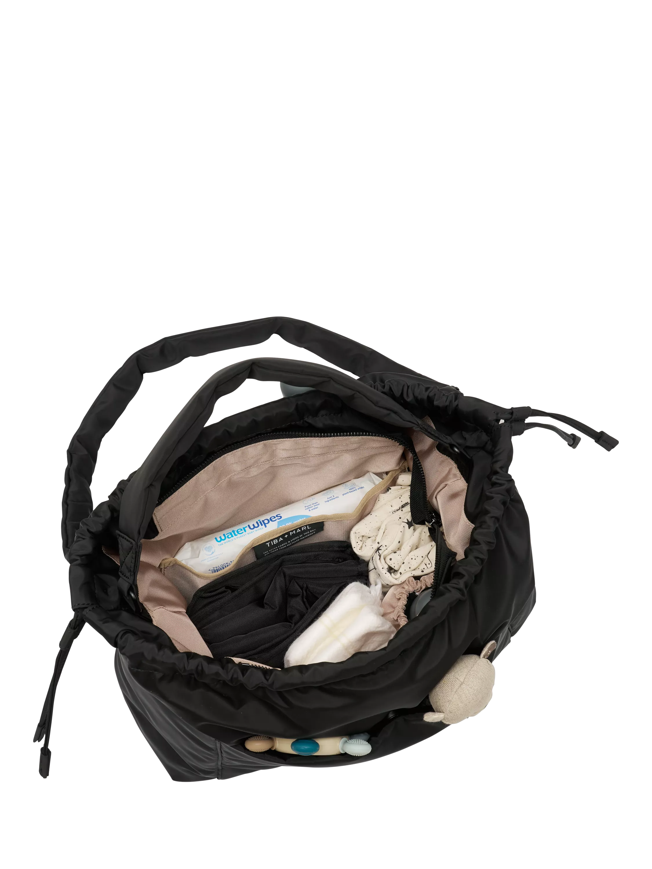 Tiba + Marl Luna changing bag black 18.9l UK version