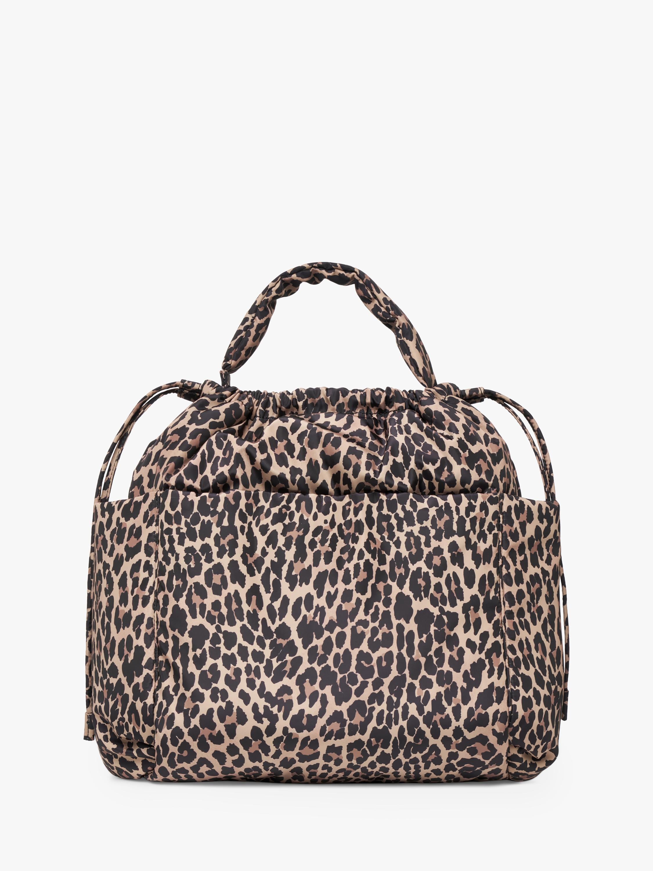 Tiba + Marl Luna changing bag Leopard, imported from the UK
