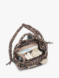 Tiba+Marl mini changing bag leopard print, imported from the UK