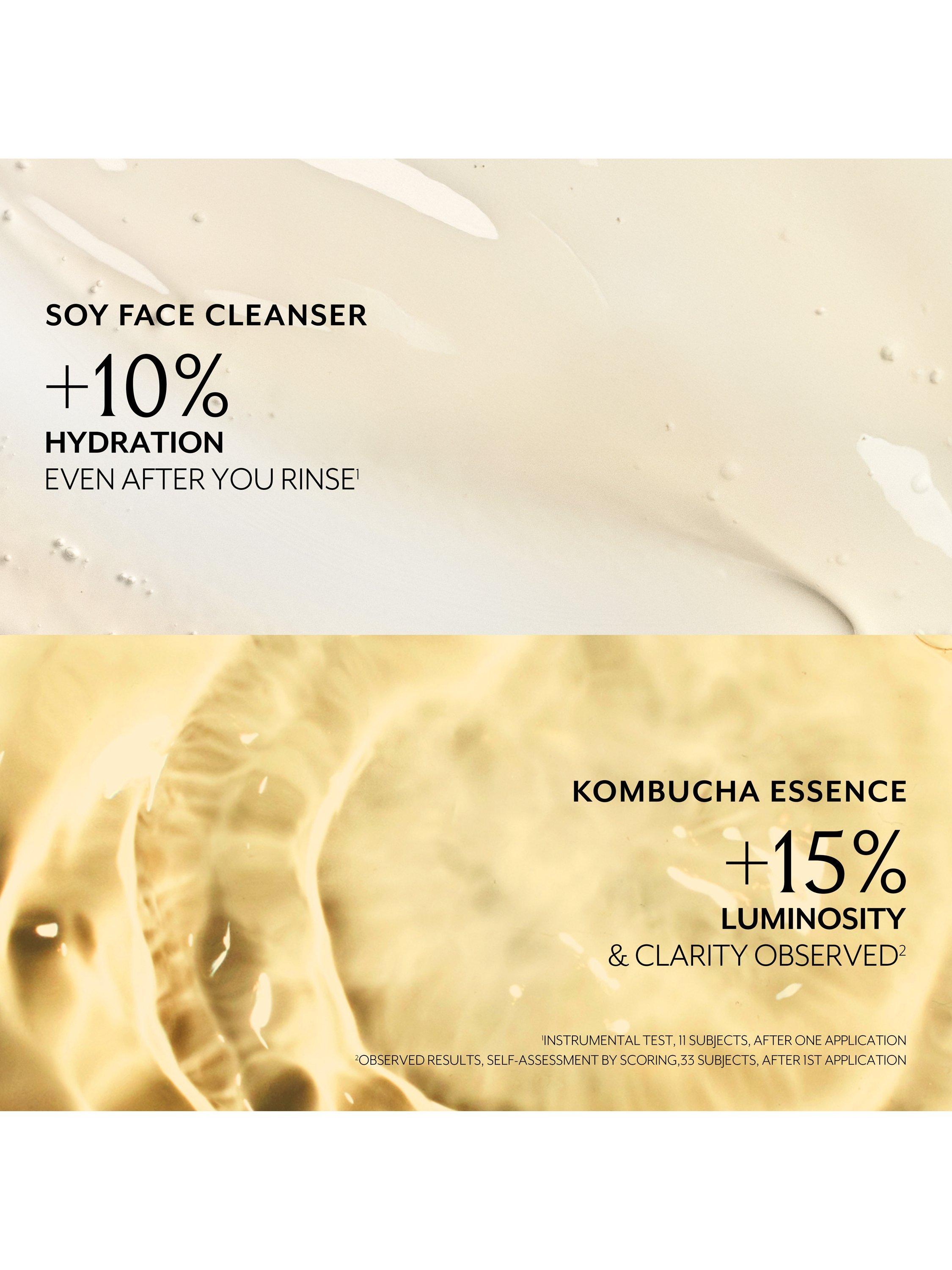 Fresh skincare gift set 50ml Soy Face Cleanser Kombucha Essence (British brand)