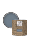 William Morris At Home Mineral Blue matt emulsion paint 2.5L, imported from the UK