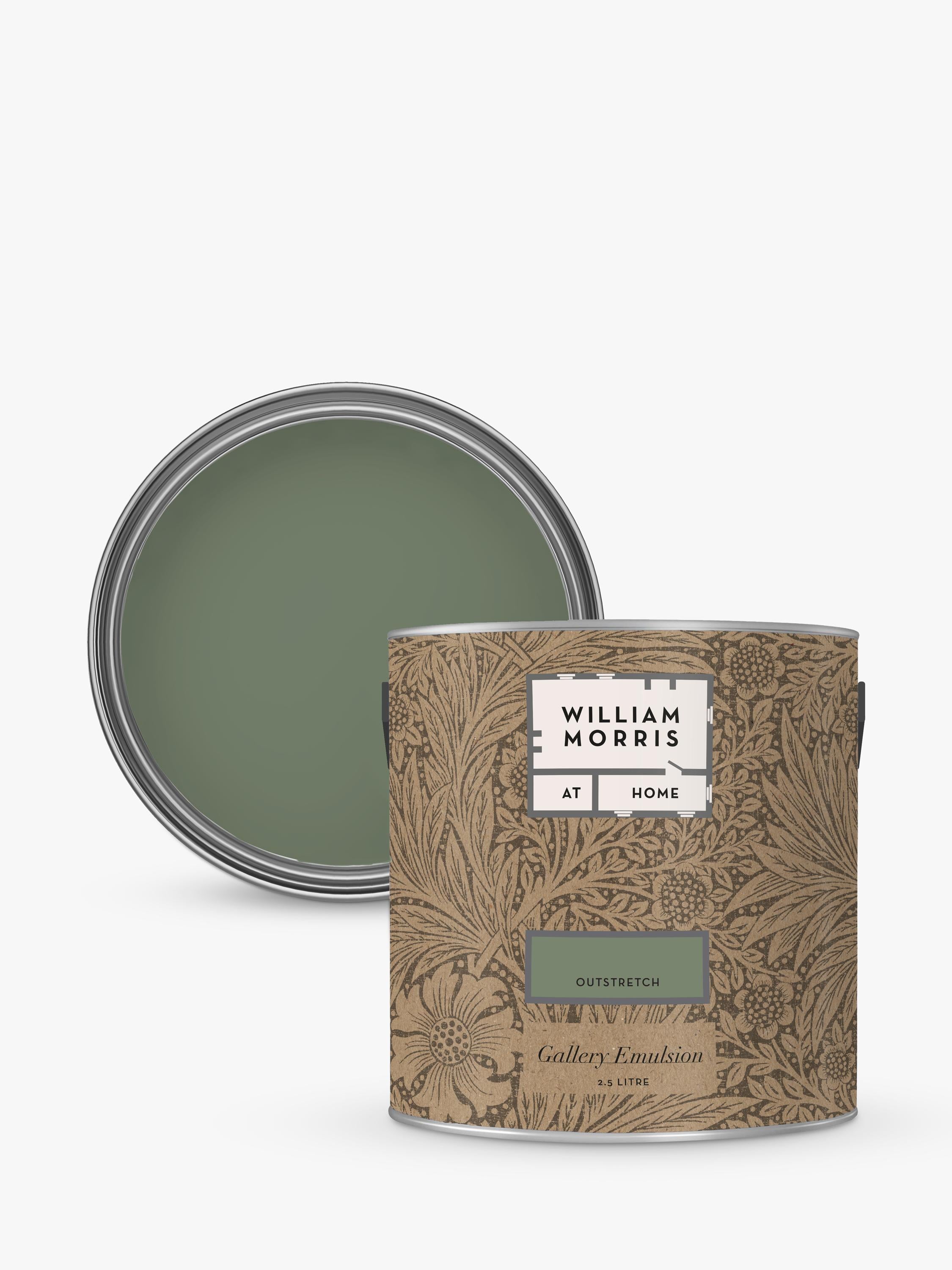 William Morris At Home Outstretch matt emulsion paint 2.5L, UK version